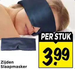 Vomar Voordeelmarkt Zijden Slaapmasker aanbieding