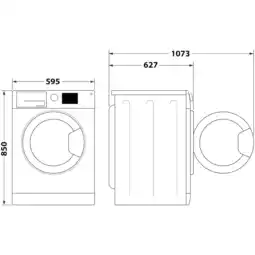 Bol.com Whirlpool FFS 8469 BV BE - Wasmachine - 8 kg capaciteit - Freshcare+ steam aanbieding