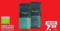 Dekamarkt Simon lévelt koffiebonen aanbieding