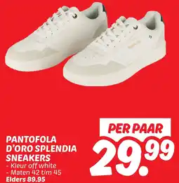 Dekamarkt Pantofola d'oro splendia sneakers aanbieding