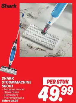 Dekamarkt Shark stoommachine S6001 aanbieding