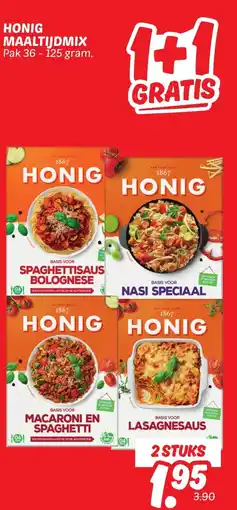 Dekamarkt Honig maaltijdmix aanbieding