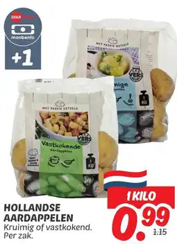 Dekamarkt Hollandse aardappelen aanbieding