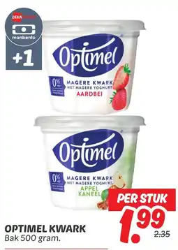 Dekamarkt Optimel kwark aanbieding