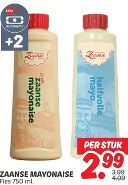 Dekamarkt Zaanse mayonaise aanbieding