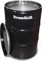 Bol.com Drumgrill Big 200 Liter Barbecue, vuurkorf en statafel in één aanbieding