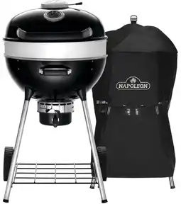 Coolblue Napoleon Pro Kettle 57 cm + Napoleon Hoes voor Premium en Pro Kettle 57 cm aanbieding