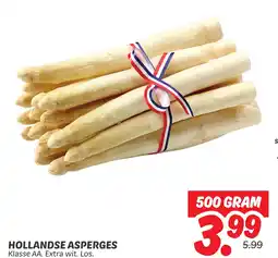 Dekamarkt Hollandse asperges aanbieding