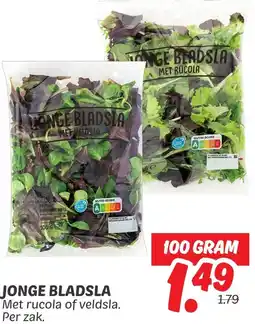 Dekamarkt Jonge bladsla aanbieding