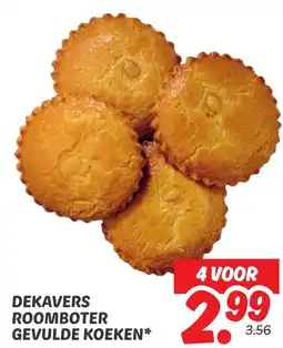 Dekamarkt Dekavers roomboter gevulde koeken aanbieding