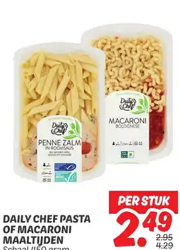 Dekamarkt Daily chef pasta of macaroni maaltijden aanbieding