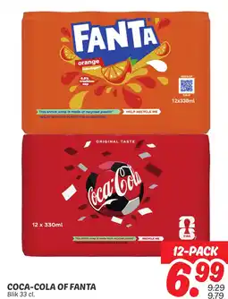 Dekamarkt Coca-cola of fanta aanbieding