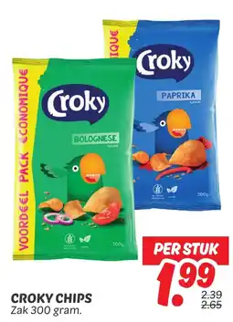 Dekamarkt Croky chips aanbieding