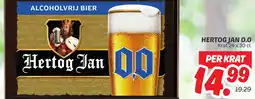 Dekamarkt Hertog Jan 0.0 aanbieding