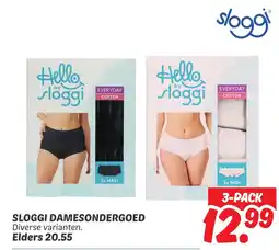 Dekamarkt Sloggi damesondergoed aanbieding