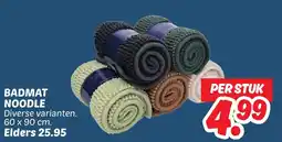 Dekamarkt Badmat noodle aanbieding