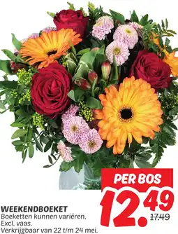 Dekamarkt Weekendboeket aanbieding
