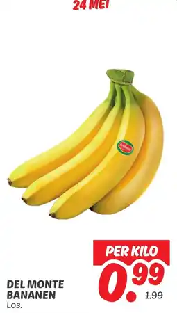 Dekamarkt Del monte bananen aanbieding