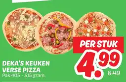 Dekamarkt Deka's keuken verse pizza aanbieding