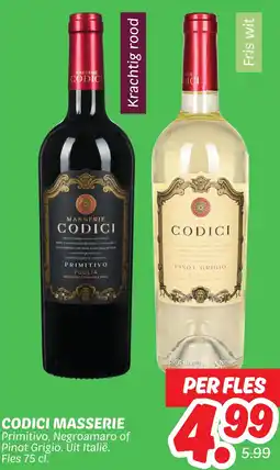 Dekamarkt Codici masserie aanbieding