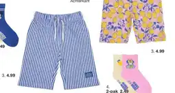 Zeeman Kinder shorts aanbieding