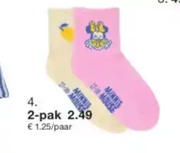 Zeeman Kinder sokken aanbieding