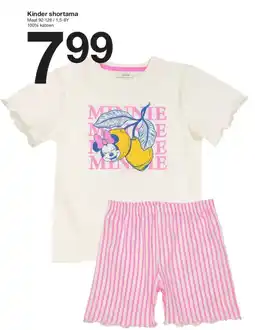 Zeeman Kinder shortama aanbieding