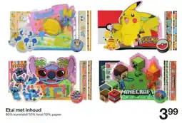 Zeeman Etui met inhoud aanbieding