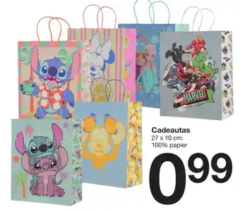 Zeeman Cadeautas aanbieding