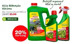 Welkoop Alle ECOstyle Ultima aanbieding