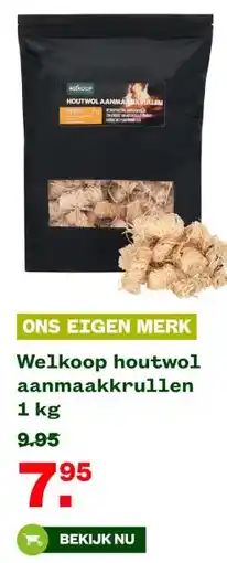 Welkoop Welkoop houtwol aanmaakkrullen aanbieding