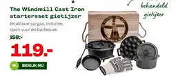 Welkoop The Windmill Cast Iron startersset gietijzer aanbieding