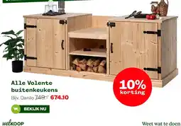 Welkoop Alle Volente buitenkeukens aanbieding