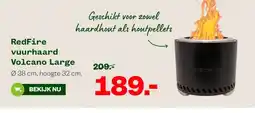 Welkoop RedFire vuurhaard Volcano Large aanbieding