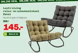 Welkoop Lesli Living relax- en schommelstoel Zenzi aanbieding