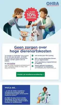 Welkoop Geen zorgen over hoge dierenartskosten aanbieding