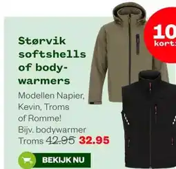 Welkoop Størvik softshells of body- warmers aanbieding