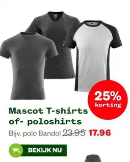 Welkoop Mascot T-shirts of-poloshirts aanbieding
