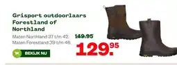 Welkoop Grisport outdoorlaars Forestland of Northland aanbieding