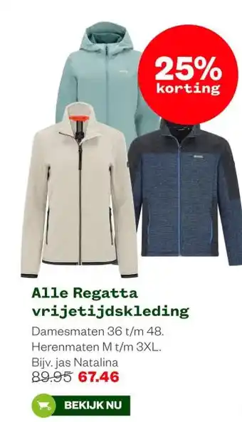 Welkoop Alle Regatta vrijetijdskleding aanbieding