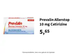 Plein.nl Prevalin Allerstop 10 mg Cetirizine aanbieding