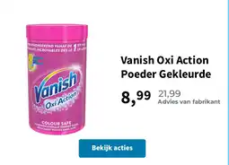 Plein.nl Vanish Oxi Action Poeder Gekleurde aanbieding