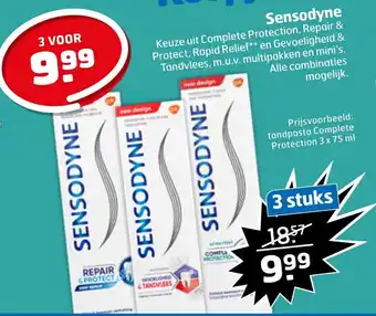 Trekpleister Sensodyne aanbieding