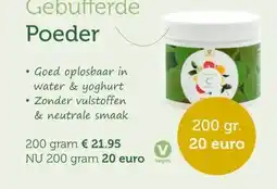 De Rode Pilaren Gebufferde Poeder aanbieding