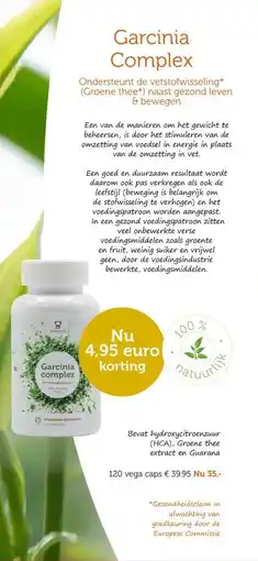 De Rode Pilaren Garcinia Complex aanbieding