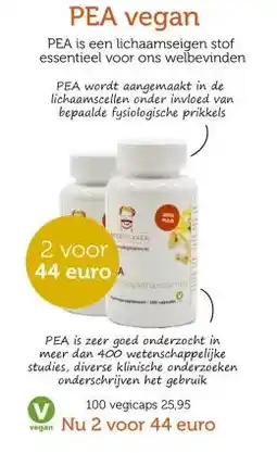 De Rode Pilaren PEA vegan aanbieding