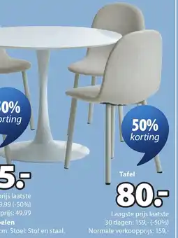Jysk Tafel aanbieding