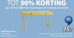 Jysk Lindved bureau aanbieding