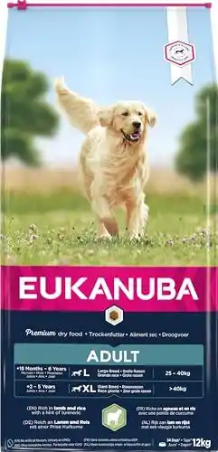 Bol.com Eukanuba Adult Large Breed Lam&Rijst - Hondenvoer - 12 kg aanbieding