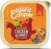 Bol.com Edgard & Cooper Kuipje Honden Natvoer Hondenvoer Kip - Kalkoen - 11 x 150 gr - Voordeelverpakking aanbieding